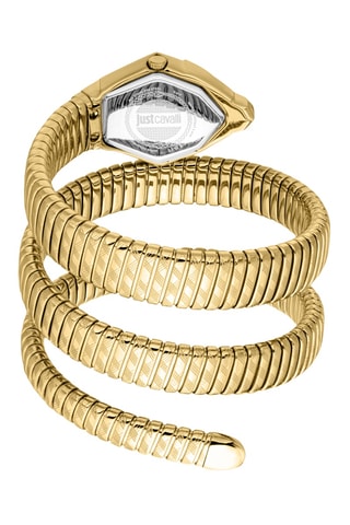 Reloj de cuarzo de acero - Dorado