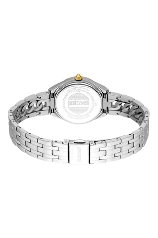 Reloj de cuarzo de acero - Plateado y dorado