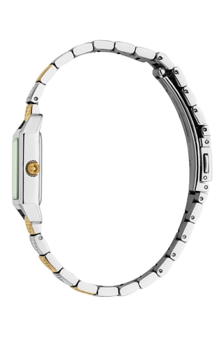 Reloj mecánico de acero - Plateado y dorado