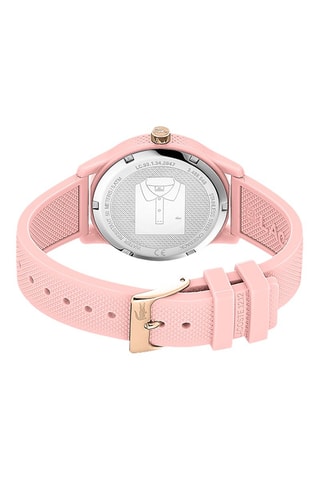 Reloj de cuarzo de silicona - Rosa