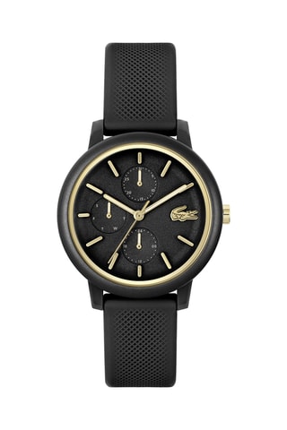 Reloj de cuarzo de silicona - Negro