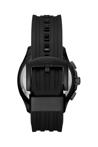 Reloj de cuarzo de silicona - Negro
