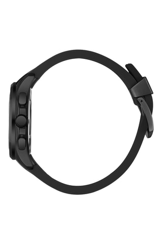 Reloj de cuarzo de silicona - Negro y azul