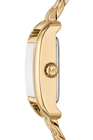Stalen Quartz Horloge - Goudkleurig