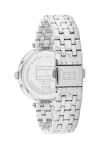 Reloj de cuarzo de acero inoxidable - Plateado