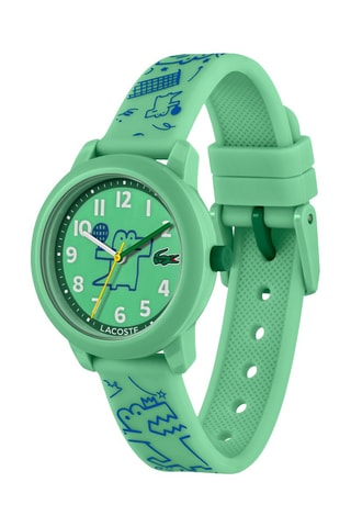 Reloj de cuarzo de silicona - Verde