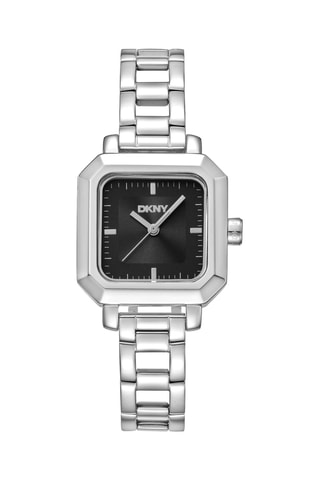 Reloj de cuarzo - Plateado y negro