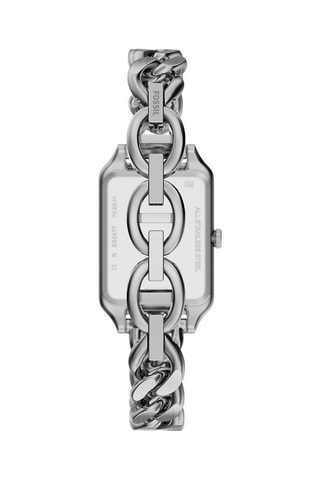 Reloj de cuarzo de acero Raquel - Plateado - Fossil