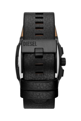 Reloj de cuarzo de piel Cliffhanger - Cronógrafo - Negro - Diesel