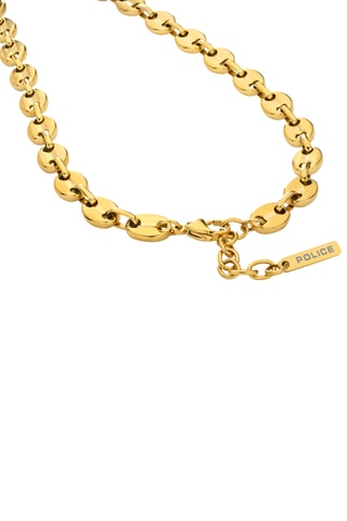 Collar Unyielding - Chapado en oro amarillo - Police
