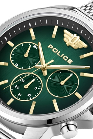 Reloj de cuarzo de acero Rebel - Plateado - Police