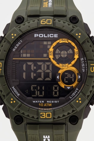 Reloj digital de poliuretano Urban - GMT - Verde oscuro - Police