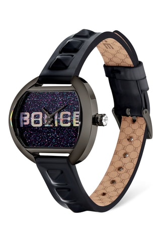 Reloj de cuarzo de silicona Masada - Negro - Police