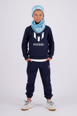 Snood Verne - Blanc et bleu
