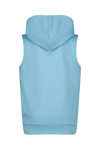 Sweat à capuche sans manches - Bleu