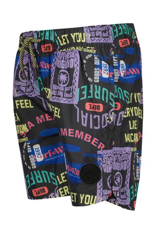 Short de bain - Noir