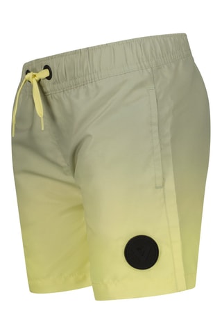 Short de bain dip and dye - Jaune clair