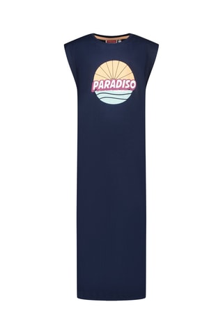 Robe t-shirt - Bleu marine