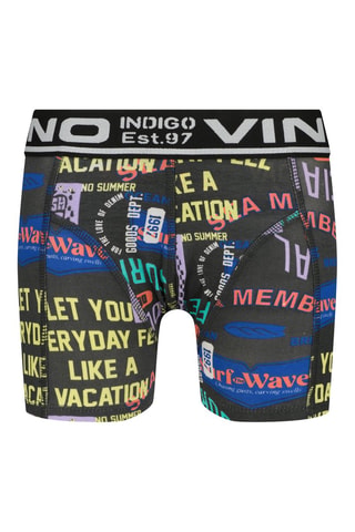 3 boxers - Noir et jaune