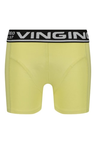 5 boxers - Bleu et jaune