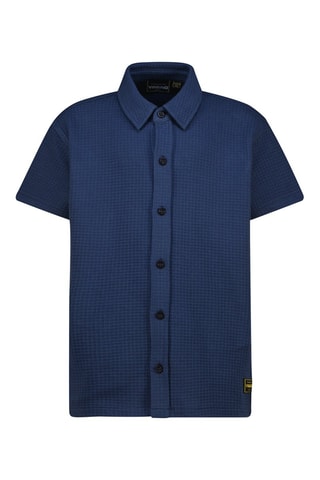 Chemise - Noir et bleu