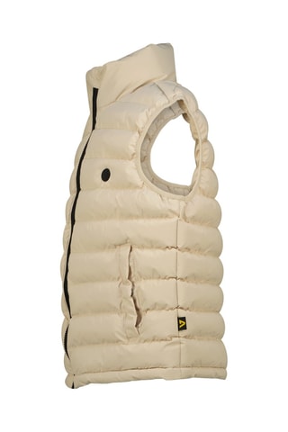 Doudoune sans manches - Beige