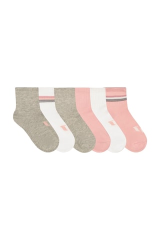 6 paires de socquettes - Rose