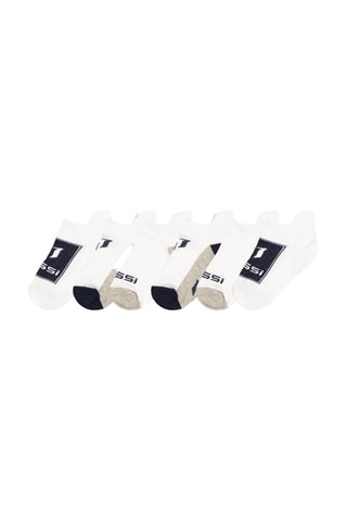 6 paires de socquettes - Blanc