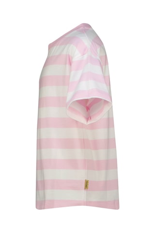 T-shirt - Rose clair et blanc