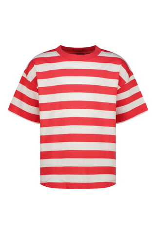 T-shirt - Rouge et blanc