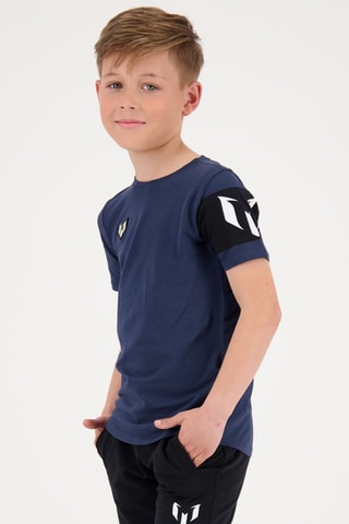 T-shirt Junin - Blanc, bleu et noir