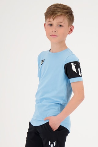 T-shirt Junin - Blanc, noir et bleu