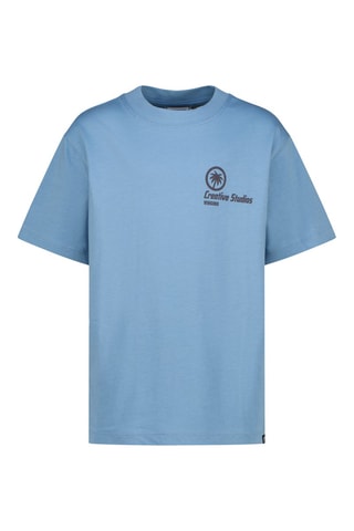 T-shirt - Noir et bleu