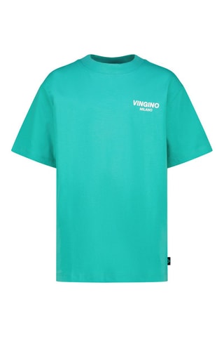T-shirt - Blanc et bleu