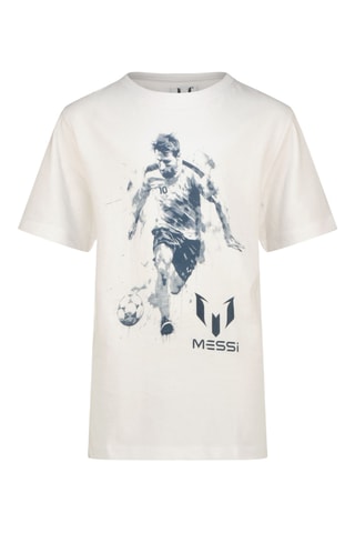 T-shirt relaxed Lionel Messi - Blanc