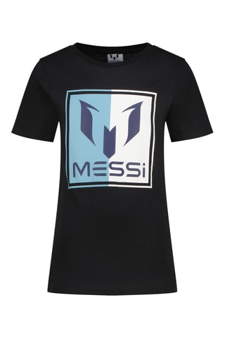 T-shirt relaxed Lionel Messi - Noir