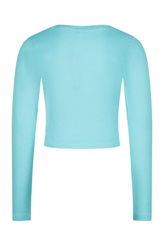 T-shirt cropped - Turquoise