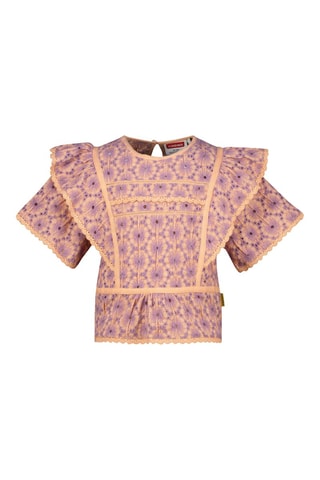 Blouse en broderie anglaise - Violet