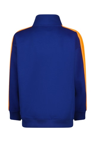 Sweat - Bleu cobalt et orange