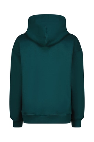 Sweat oversize à capuche - Vert foncé