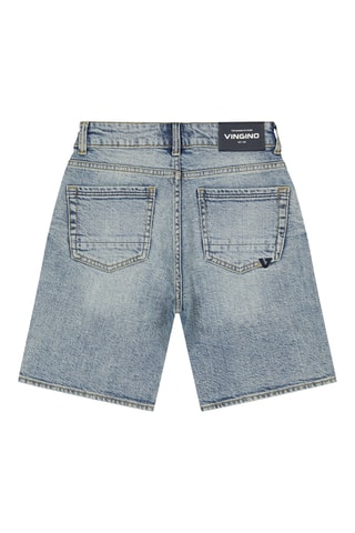 Short en jean - Bleu