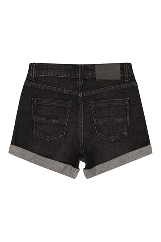 Short en jean - Noir