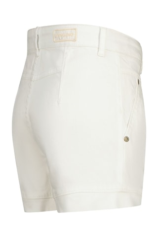 Short en jean - Blanc