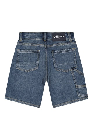 Short en jean - Bleu