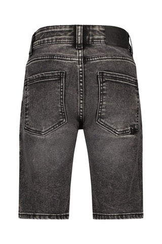 Short en jean - Gris