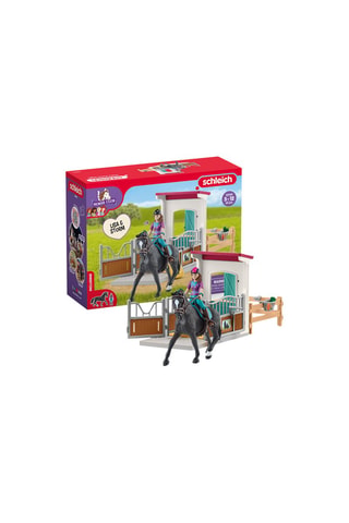 Box para caballos con Lisa y Storm - De 5 a 12 años - 25 piezas