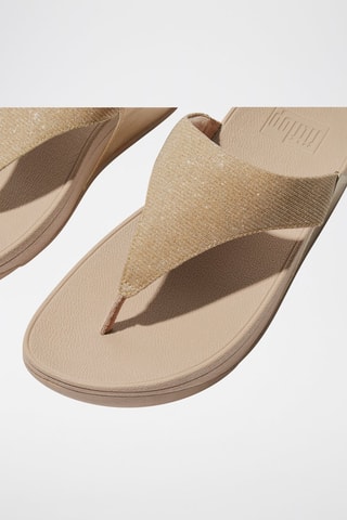 Slippers met Sleehak - Beige