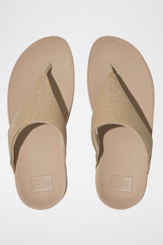 Slippers met Sleehak - Beige