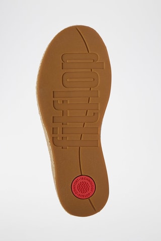 Leren Platform Sandalen - Bruin