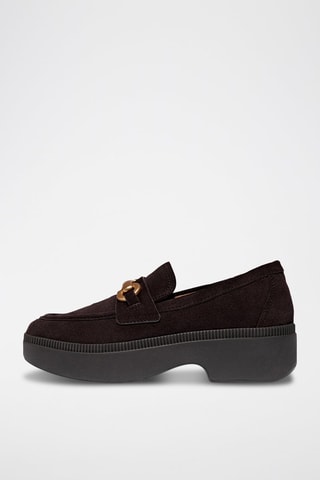 Nubuck Mocassins Microwobbleborad - Bruin